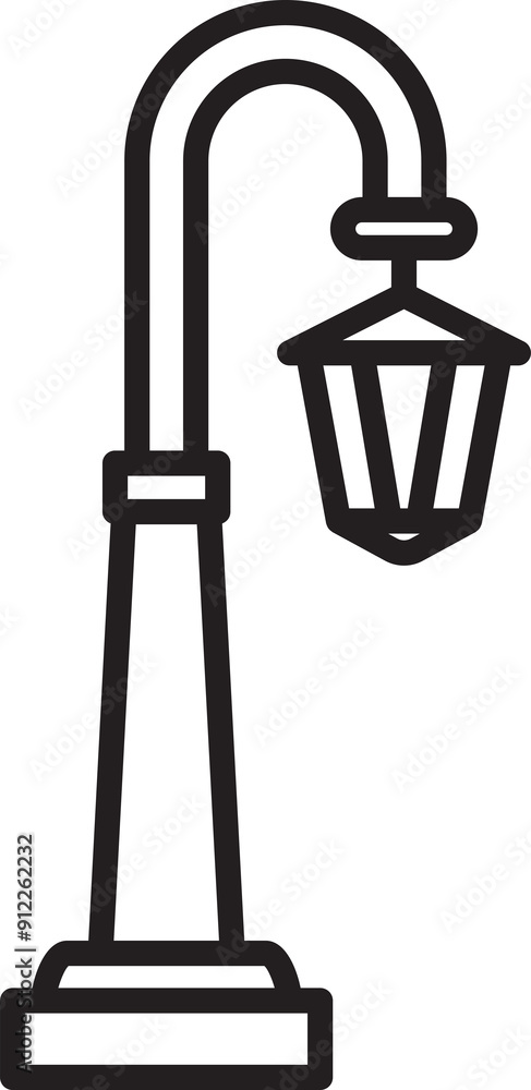 Street Light Lamp Icon
Street Light Lamp Icon