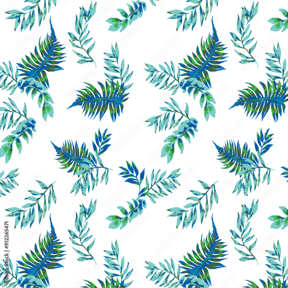 Lush Leaf Imagery: Seamless Textile Design Trend.
Lush Leaf Imagery: Seamless Textile Design Trend.
