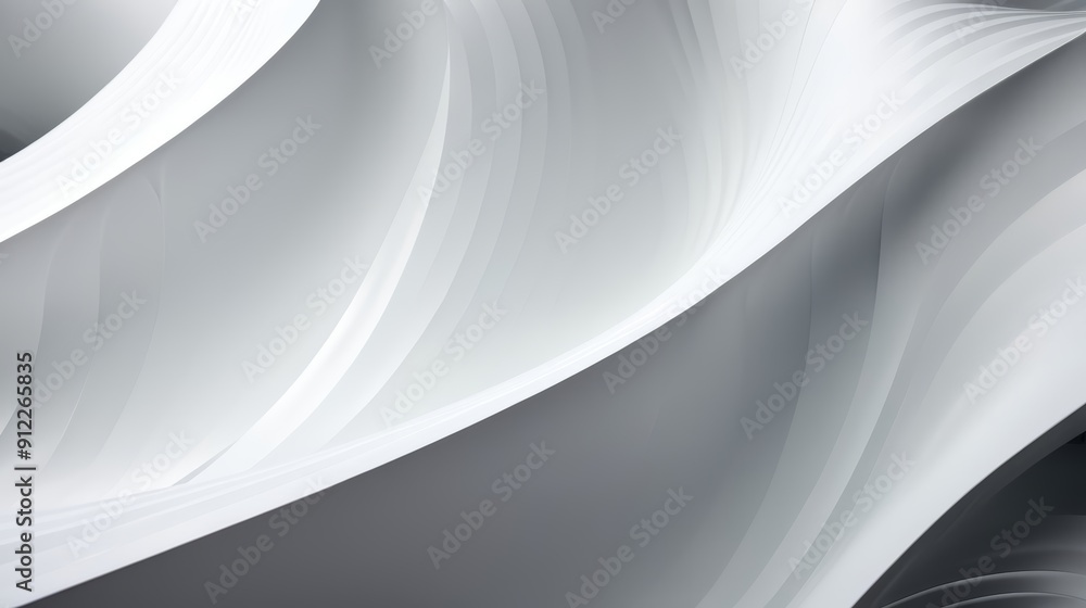 Abstract Black and White Wavy Lines Abstract Black and White Wavy Lines