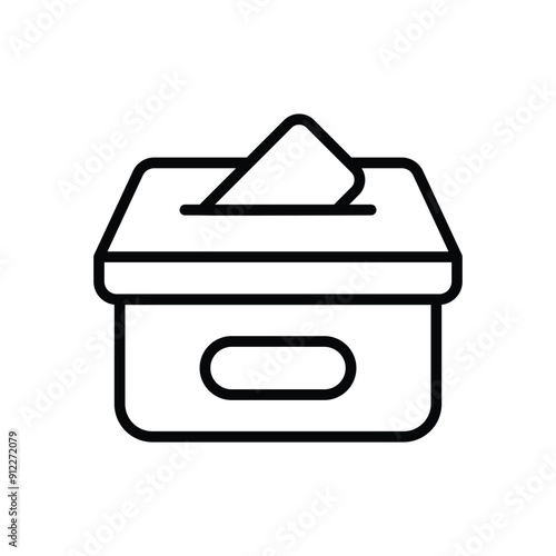 Voting vector icon