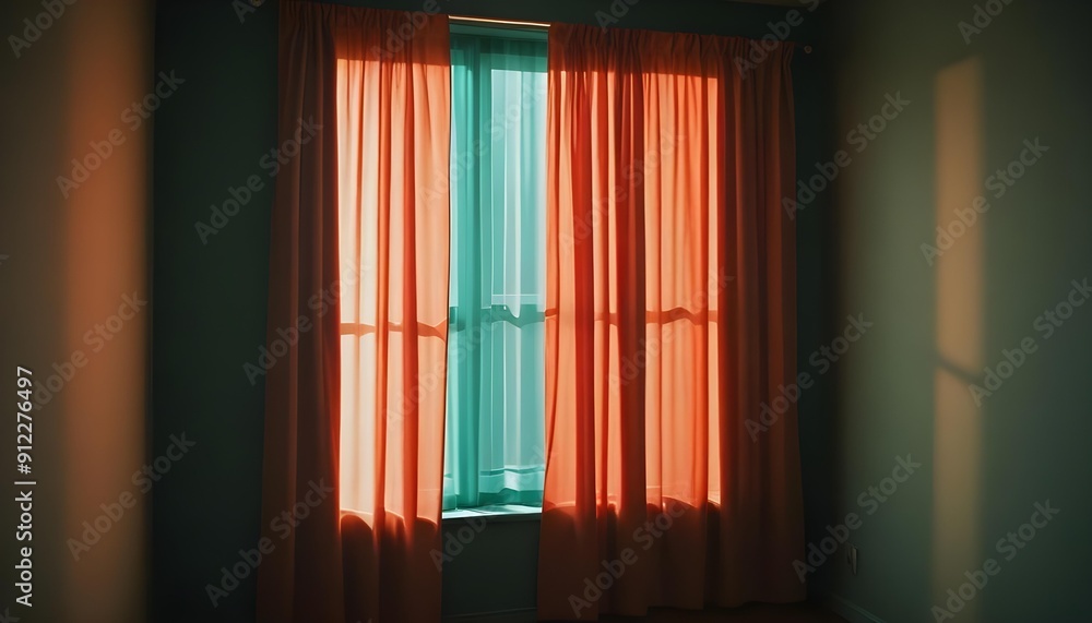 Obraz premium A window in the dark