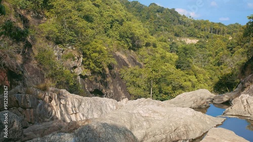 rock in the mountains