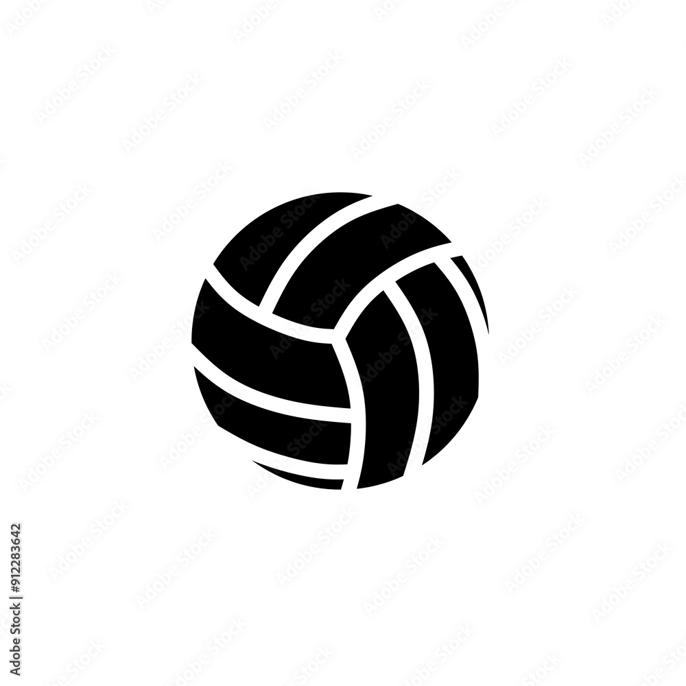 Volleyball icon design illustration Volleyball icon design illustration