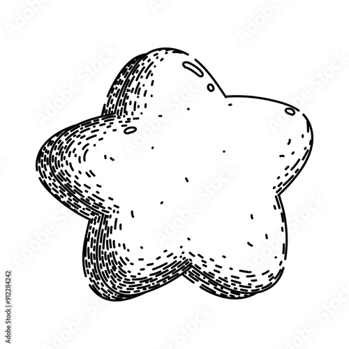 astronomy star hand drawn. sun light, brightness space, galaxy universe astronomy star vector sketch. isolated black illustration