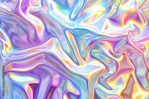 Generative ai on theme of beautiful texture metal creasy foil, design natural abstract background