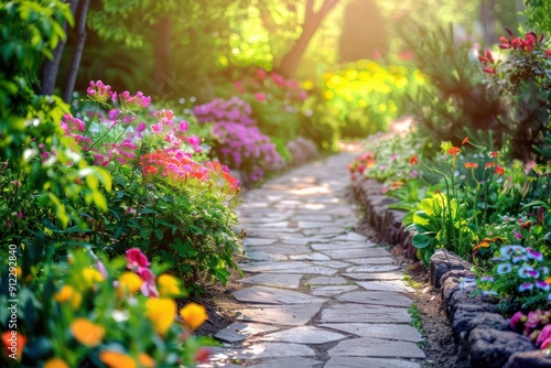 Fototapeta Naklejka Na Ścianę i Meble -  flowers in the garden