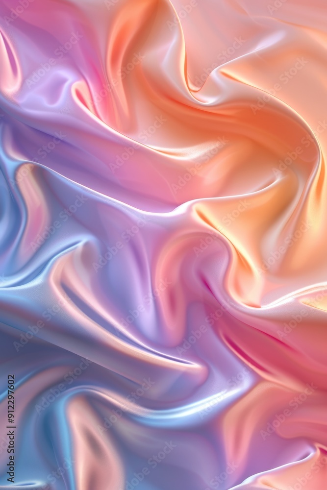 Obraz premium A detailed view of a vibrant and textured fabric