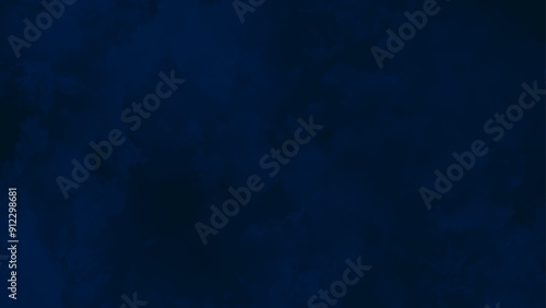 Abstract dark blue watercolor background.  Navy blue watercolor and paper texture.  Colorful blue textures for making flyer,