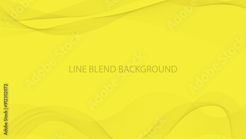 Abstract wave element for design digital frequency track equalizer stylized line art background