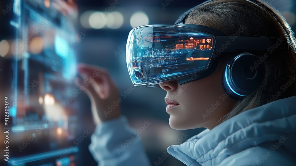 Cutting-edge VR with AR interface and 3D holograms for immersive experiences. Cutting-edge VR with AR interface and 3D holograms for immersive experiences.