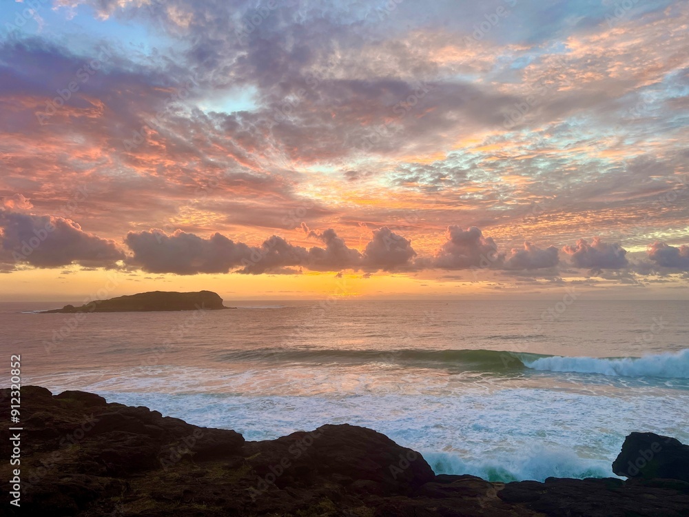 Obraz premium Island sunrise