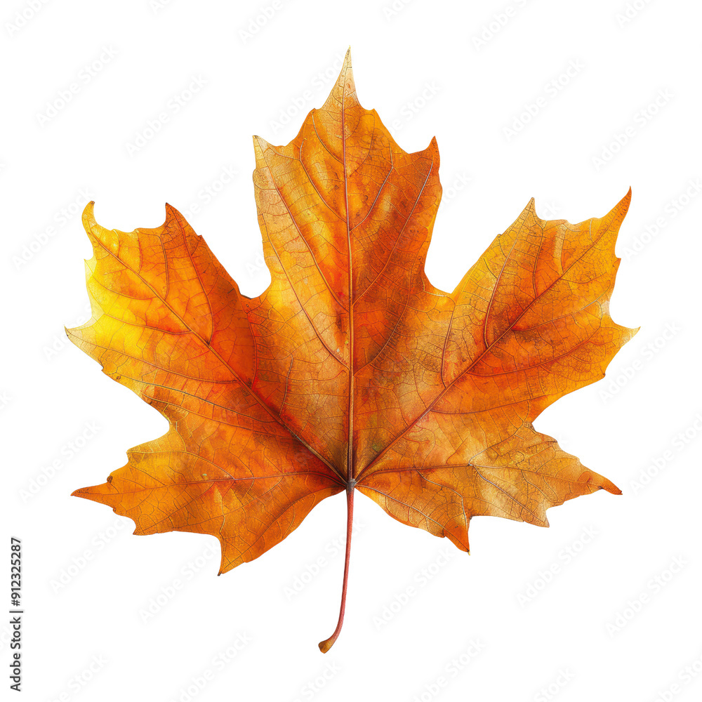 Vibrant Autumn Maple Leaf Captures the Essence of Fall Vibrant Autumn Maple Leaf Captures the Essence of Fall