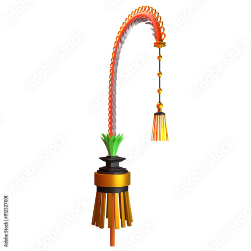 3D Bali Illustrations