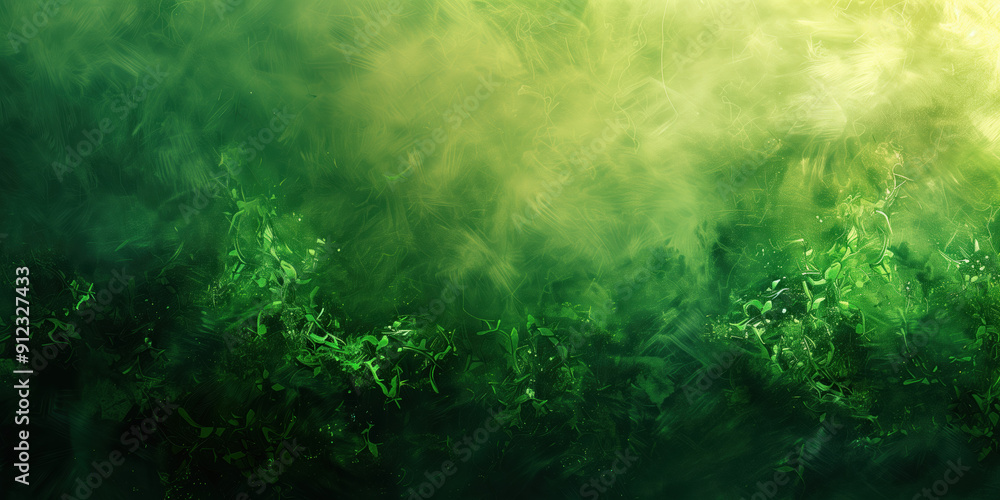 Elegant Green Abstract Photography Background with Gentle Gradation and Smooth Texture Elegant Green Abstract Photography Background with Gentle Gradation and Smooth Texture