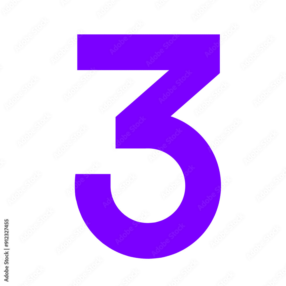 number 3, number three, three, 3, purple number three, three shape, sticker of number three, png number number 3, number three, three, 3, purple number three, three shape, sticker of number three, png number