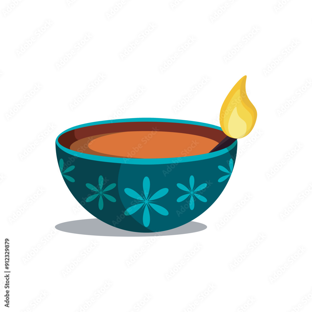 Happy Diwali Illustration Happy Diwali Illustration