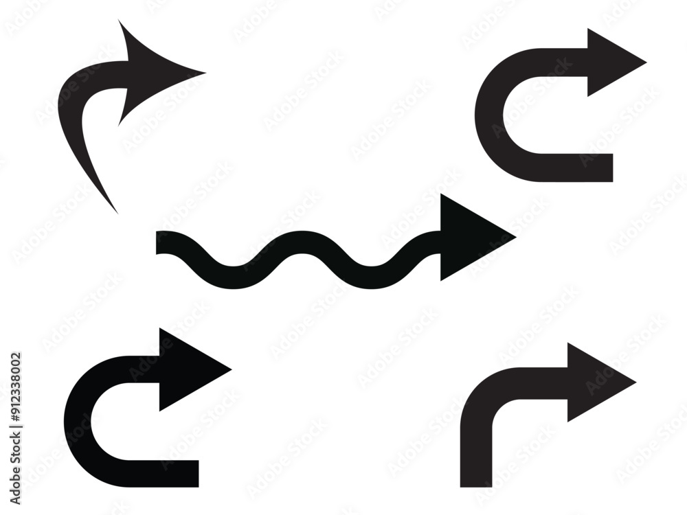 Set of arrows icons, direction arrows, rotate arrow
Set of arrows icons, direction arrows, rotate arrow
