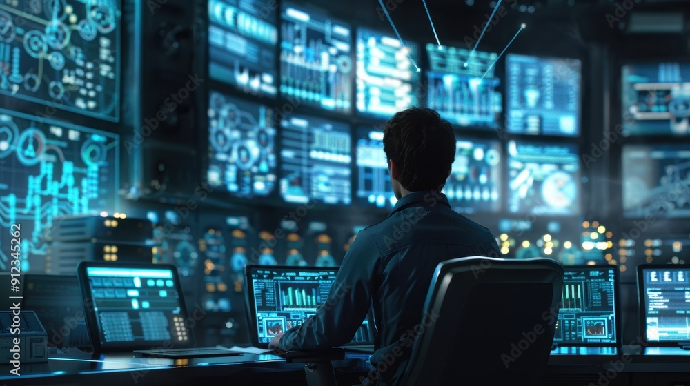 The Futuristic Control Room The Futuristic Control Room