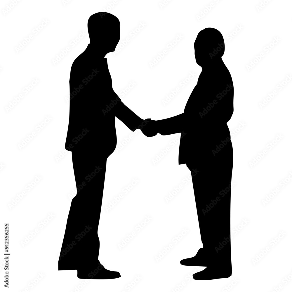 silhouettes of people shaking hands in business silhouettes of people shaking hands in business