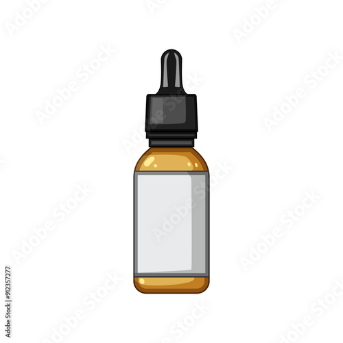 therapy massage oil cartoon. health plant, care skin, bottle healthy therapy massage oil sign. isolated symbol vector illustration