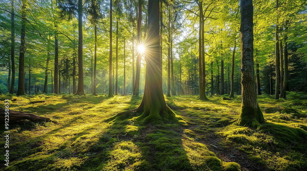 Obraz premium nature forest landscape