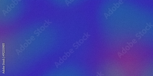 Grainy textured abstract background in blue and purple tones