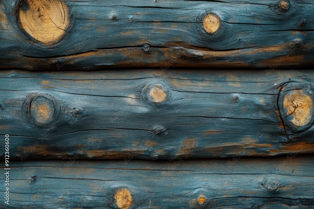 A wooden surface with a blue and brown color scheme. The wood is weathered and has a rough texture, giving it a rustic and natural appearance. The blue and brown colors create a sense of depth A wooden surface with a blue and brown color scheme. The wood is weathered and has a rough texture, giving it a rustic and natural appearance. The blue and brown colors create a sense of depth