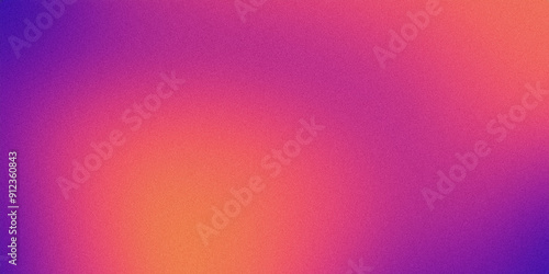 Orange and purple background with a gradient mesh and grainy texture