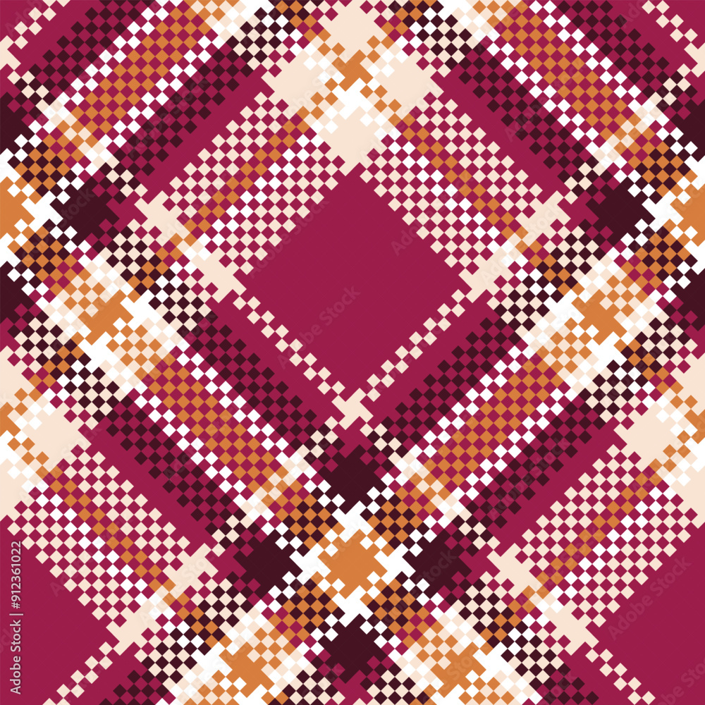 Tartan Pattern Seamless. Abstract Check Plaid Pattern Template for Design Ornament. Seamless Fabric Texture. Tartan Pattern Seamless. Abstract Check Plaid Pattern Template for Design Ornament. Seamless Fabric Texture.