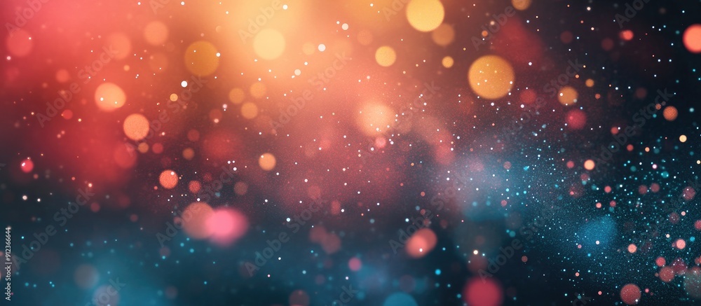 Abstract bokeh particles for cinematic event trailers digital technology backgrounds and concert openers Abstract bokeh particles for cinematic event trailers digital technology backgrounds and concert openers