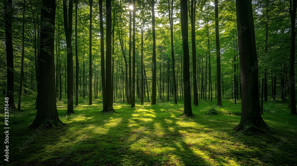 Obraz premium nature forest landscape