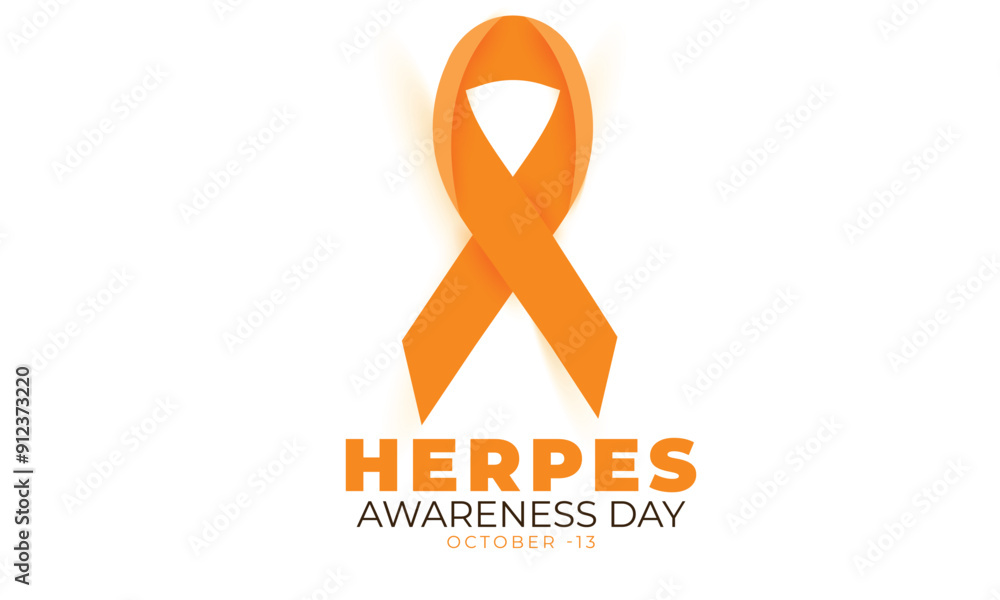 Herpes awareness day. background, banner, card, poster, template. Vector illustration. Herpes awareness day. background, banner, card, poster, template. Vector illustration.