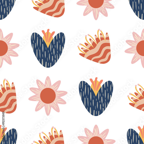 Stylized Floral Pattern