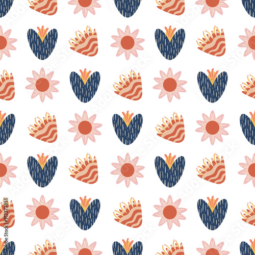 Stylized Floral Pattern