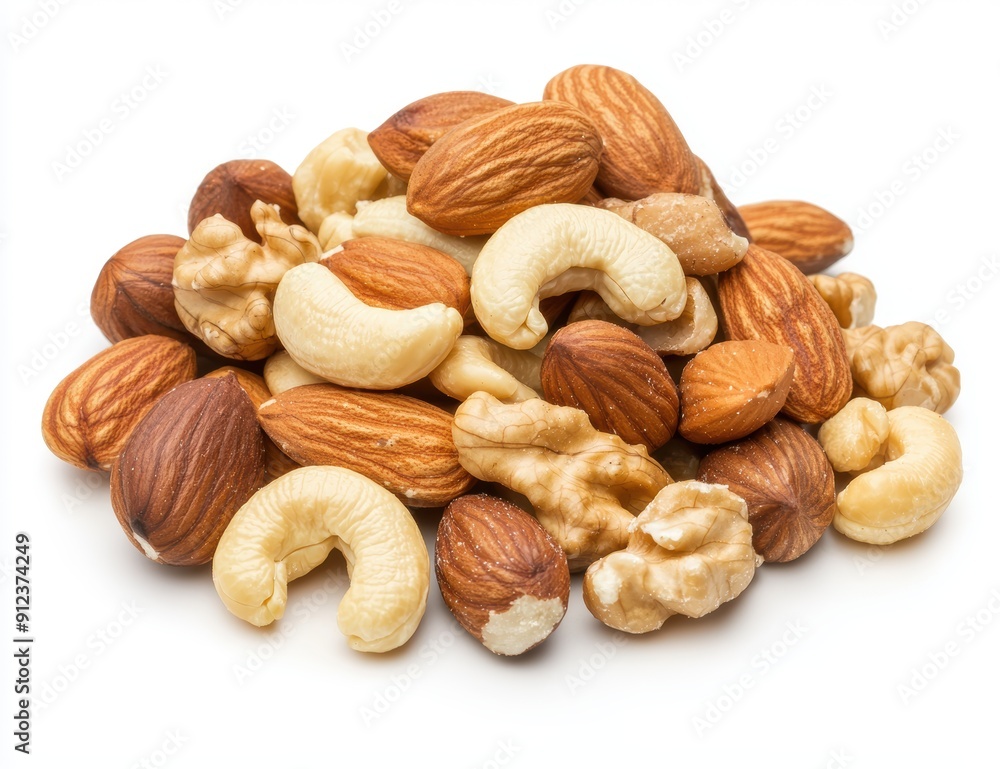 Assortment of healthy nuts Assortment of healthy nuts