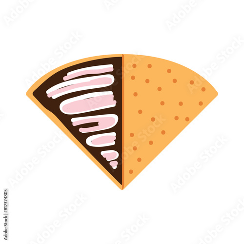 Crepes Icon illustrations