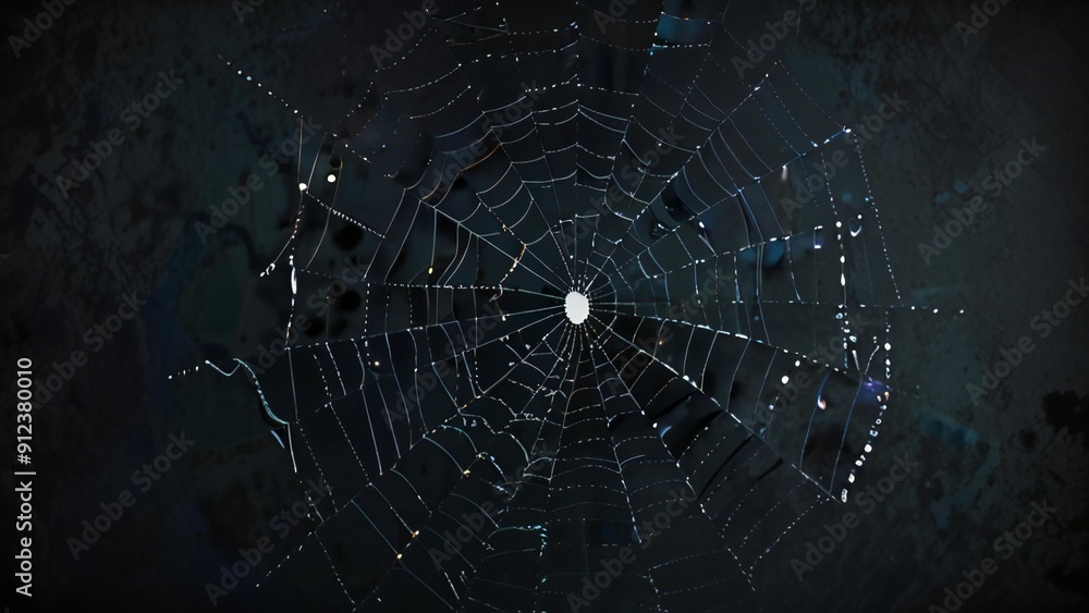 Obraz premium spider on web