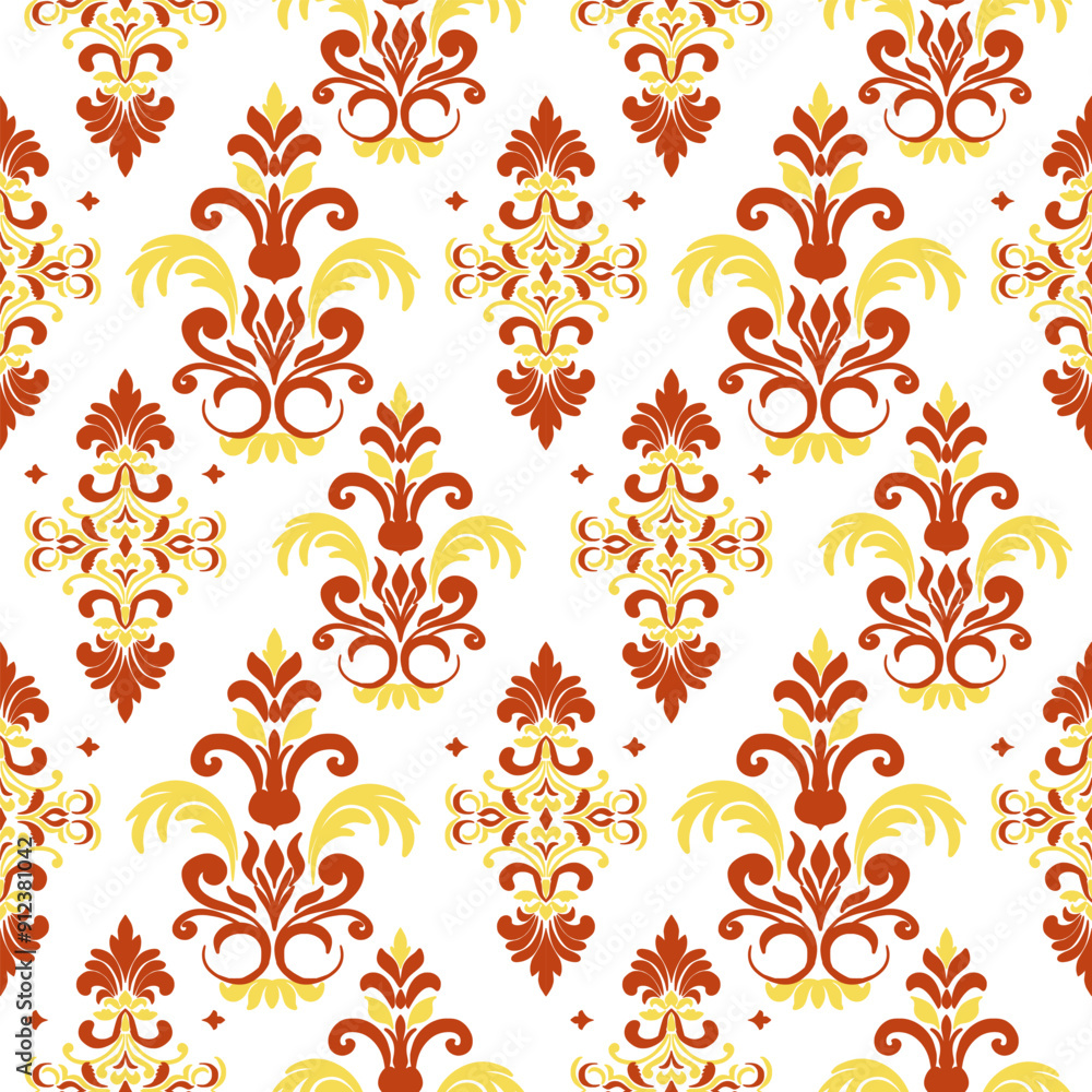 floral Damask Seamless Pattern ethnic Classical luxury royal Vintage, paisley elements ornament victorian seamless texture for wallpapers, textile for wallpapers floral Damask Seamless Pattern ethnic Classical luxury royal Vintage, paisley elements ornament victorian seamless texture for wallpapers, textile for wallpapers