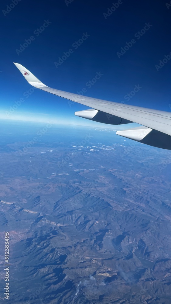 a window side seat in a airplane Skyview a window side seat in a airplane Skyview