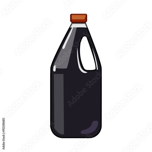 gyoza soy sauce cartoon. food ramen, ketchup dumpling, mustard teriyaki gyoza soy sauce sign. isolated symbol vector illustration