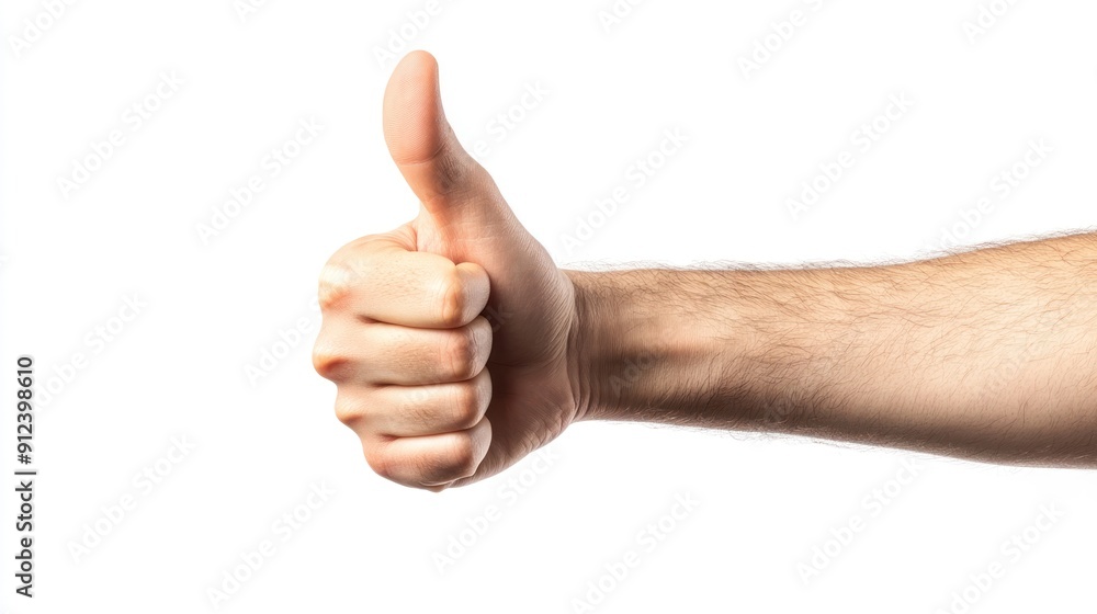 Thumbs Up Gesture: A Sign of Approval and Positivity Thumbs Up Gesture: A Sign of Approval and Positivity