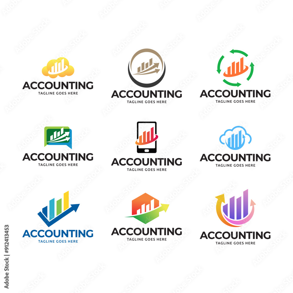 Fundraising Financial And Accounting vector Logo Design Fundraising Financial And Accounting vector Logo Design