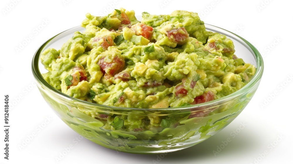 The Glass Bowl of Guacamole The Glass Bowl of Guacamole