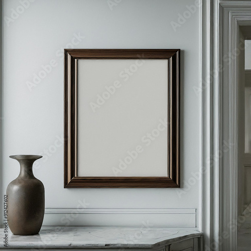 picture frame on wall