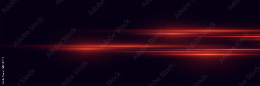 Abstract red lines. Light stripes with effect. Abstract red lines. Light stripes with effect.