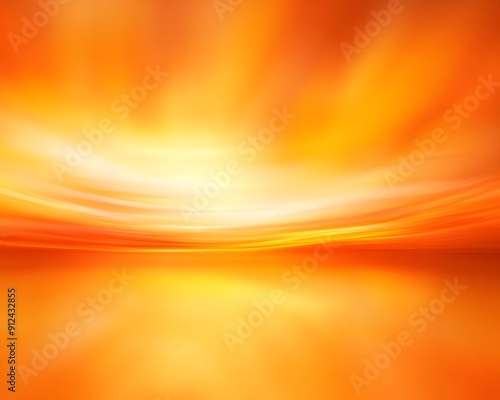 Blurred orange background