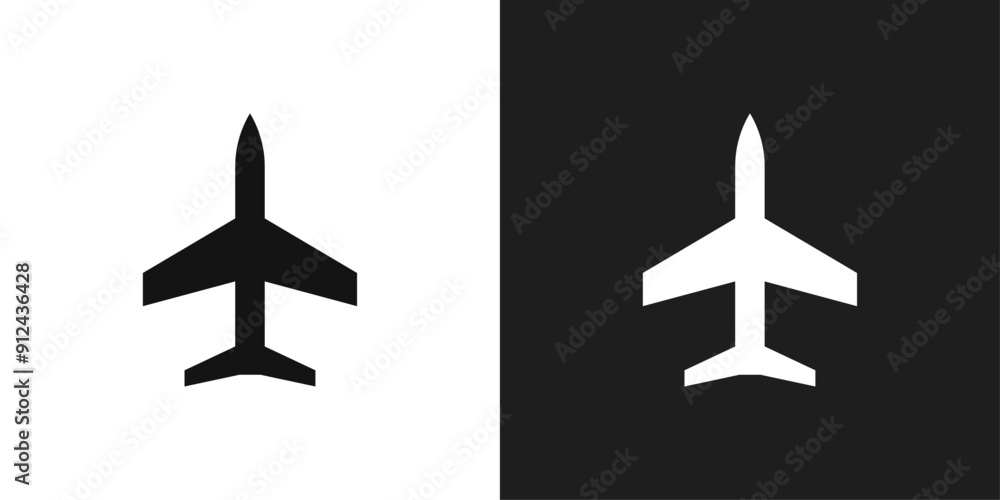 Plane icon logo set vector Plane icon logo set vector