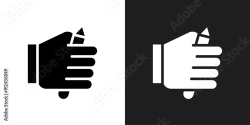 Self expression icon logo set vector