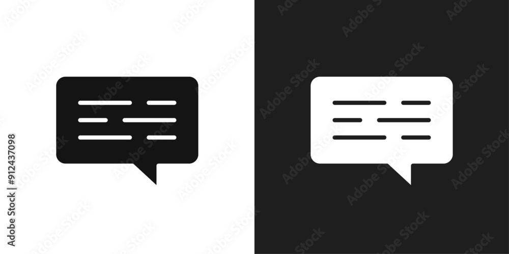 Subtitles icon logo set vector Subtitles icon logo set vector