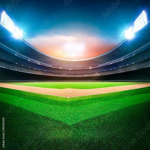 Stadium Background Image photo